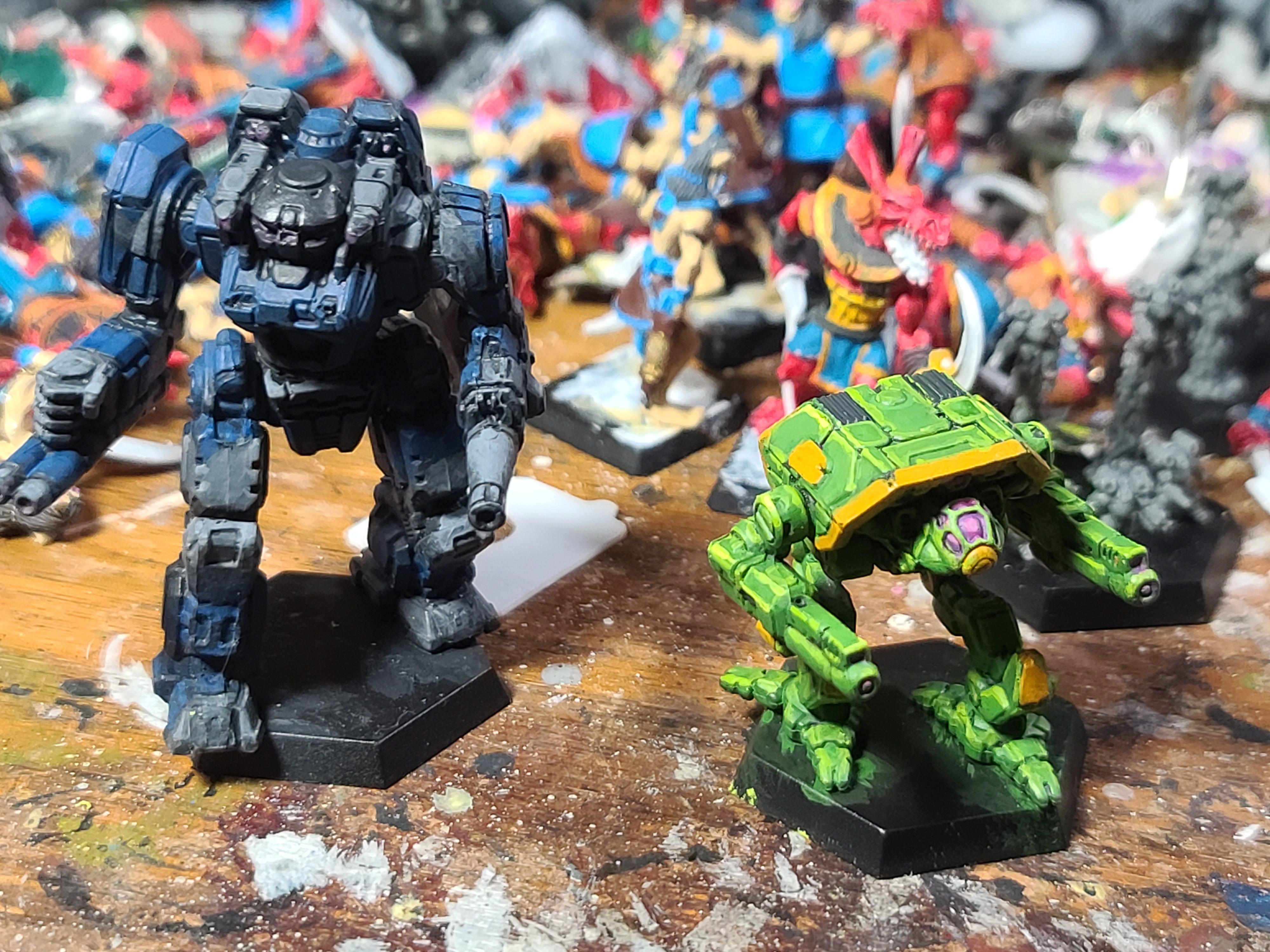 Adder Battletech Catalyst Game Labs Delta Galaxy Executioner Ghost Bear Jade Falcon Teal 